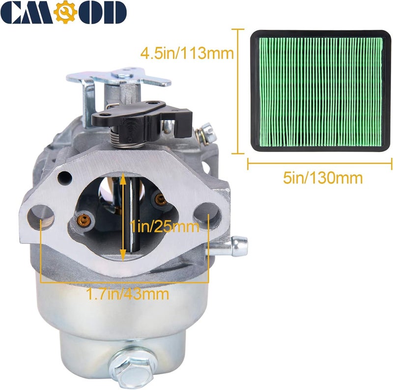 CMOOD GCV160 Carburetor Compatible With Honda HRT216 GCV160A HRR216 HRS216 HRB216 HRZ216 GCV160LA GCV160LE GCV160LAO Carburetor Lawn Mower Pressure Washer Engine Replace 16100-Z0L-023 16100-Z0L-853 - Image 2